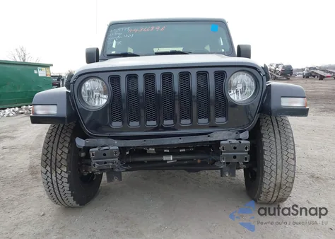 2021 Jeep Wrangler Unlimited Sport Altitude 4X4 z USA, uszkodzony, nr VIN 1C4HJXDN7MW554363